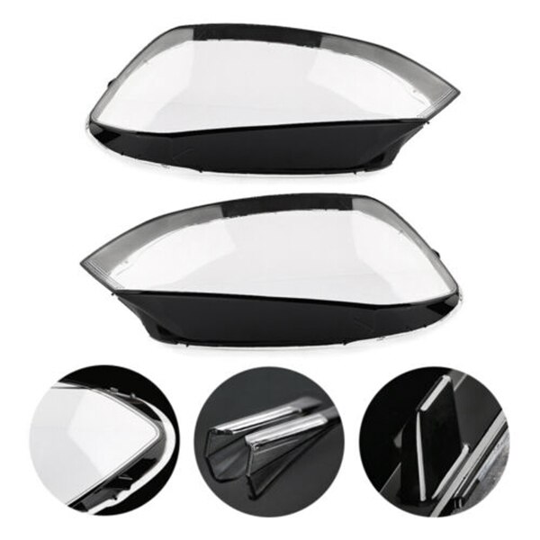 Car Clear Front Headlight Lens Cover Replacement Headlight Head Light Lamp Shell Cover for Volkswagen Golf 7 MK7 Left