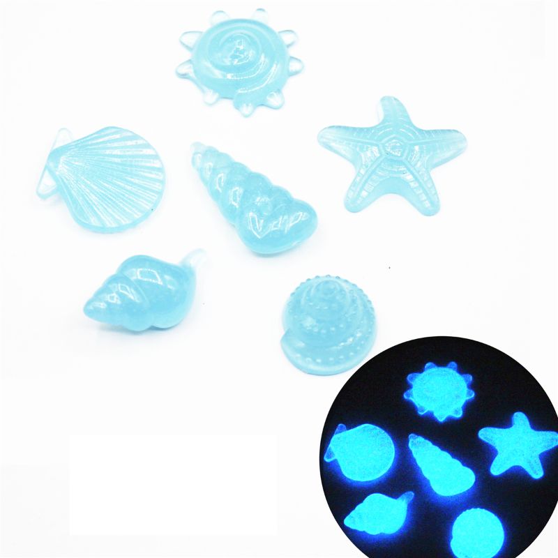 80pcs Glow in the Dark Stones Rocks for Walkways Garden Path Patio Lawn Yard Decor Fish Tank 72XC: B