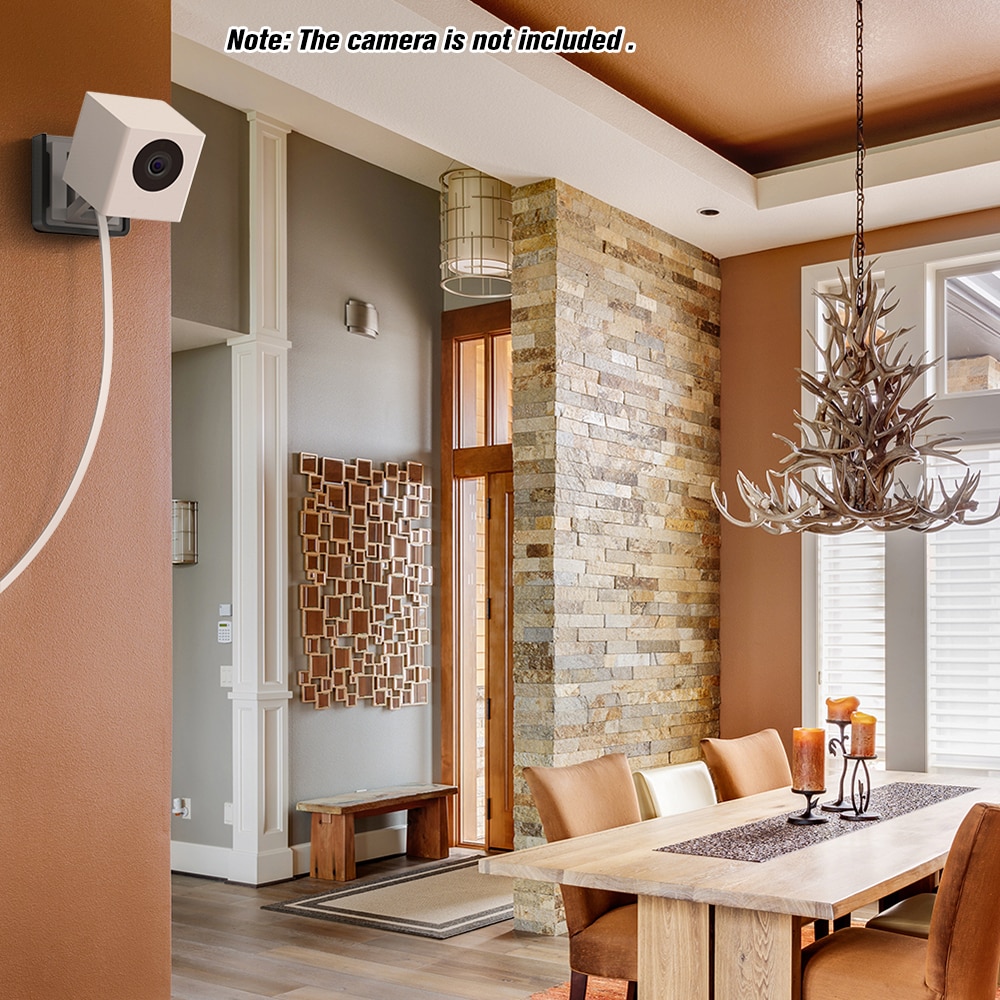 Wyze-Base de montaje de pared para cámara, soporte de montaje en pared para cámara inteligente Wyze, iSmart, alarma, protección contra caídas