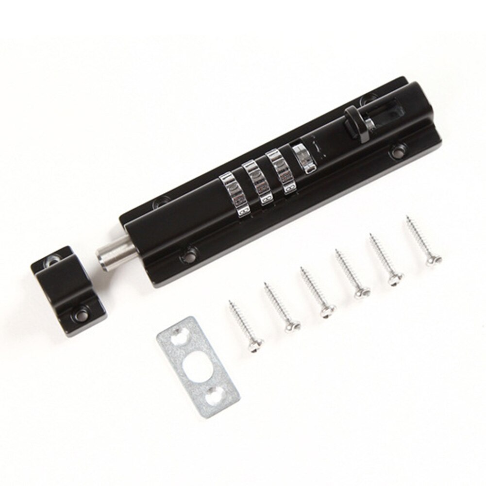 3 Dial Digit Anti Theft Bolt Zinc Alloy Coded Security Lock Safe Combination Password