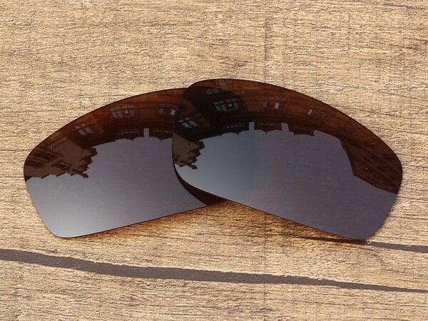 Vonxyz 20+ Color Choices Polarized Replacement Lenses for-Oakley Monster Pup Frame: Bronze Brown