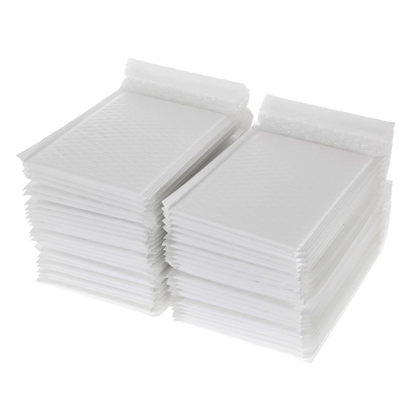 100PCS/Lot White Foam Envelope Bag Different Specifications Mailers Padded Envelope With Bubble Mailing Bags