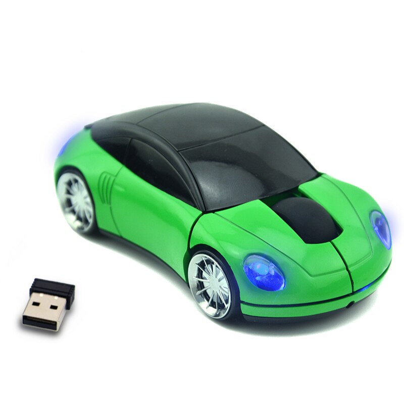Kühlen Drahtlose Auto Maus USB Optische 1600 DPI Empfänger Gaming 3D Gamer Mäuse Für Laptop Notebook PC Computer Für Macbook
