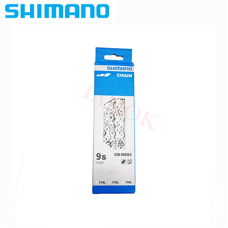 SHIMANO CN-HG53/HG93/HG40 chaîne de vélo de montagne HYPERGLIDE 8/9 vitesses 116/118L chaînes Iamok pièces de vélo