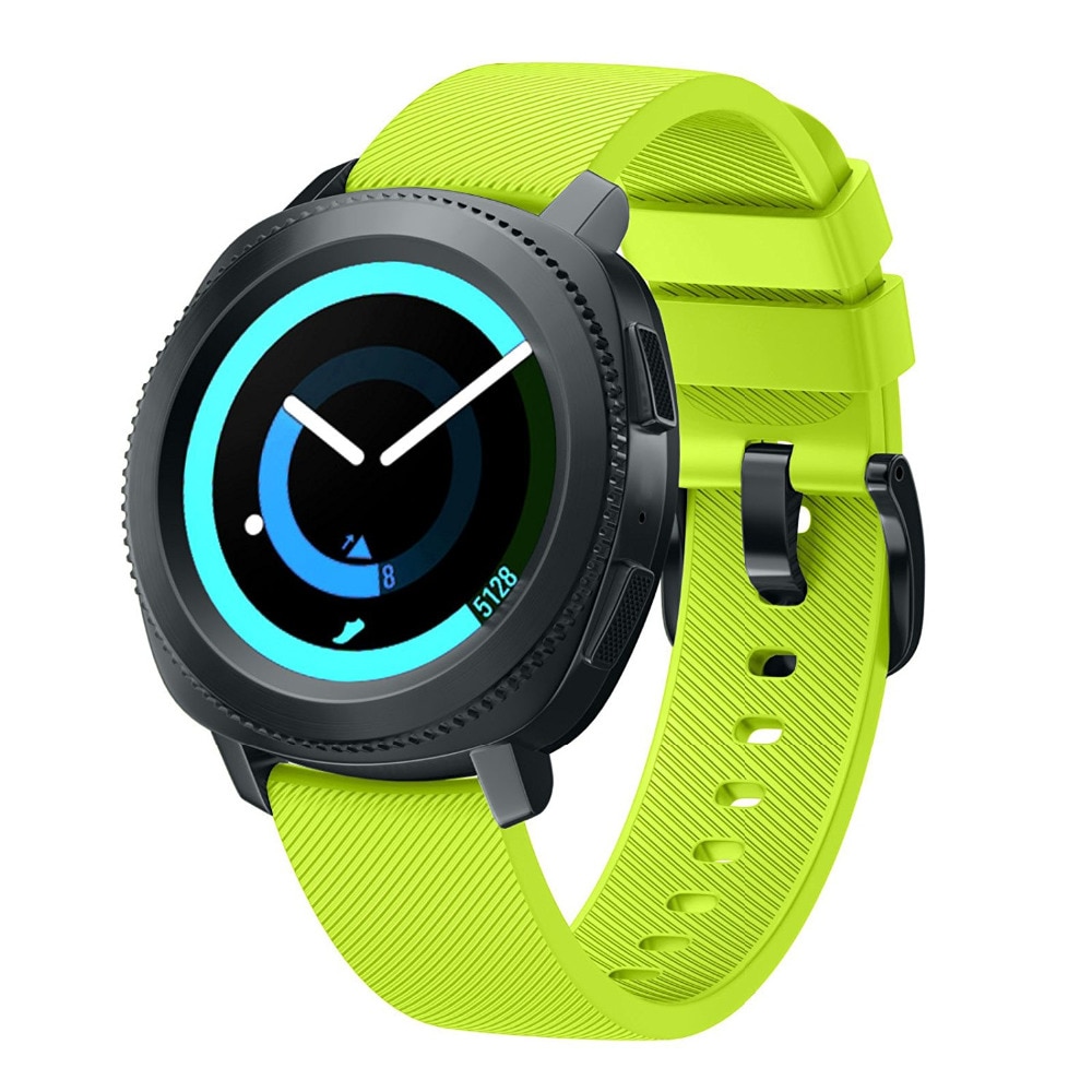 Correa de silicona para reloj Samsung galaxy watch active 2 gear S2, accesorio deportivo de 20mm, 42mm
