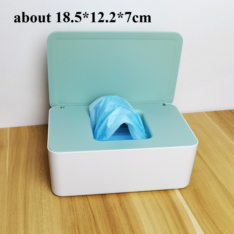 Bamboo Box Tissue Household Hotel Cafe for Napkin Dispenser Box Utility Paper Container Large Capacit: Rosy Red
