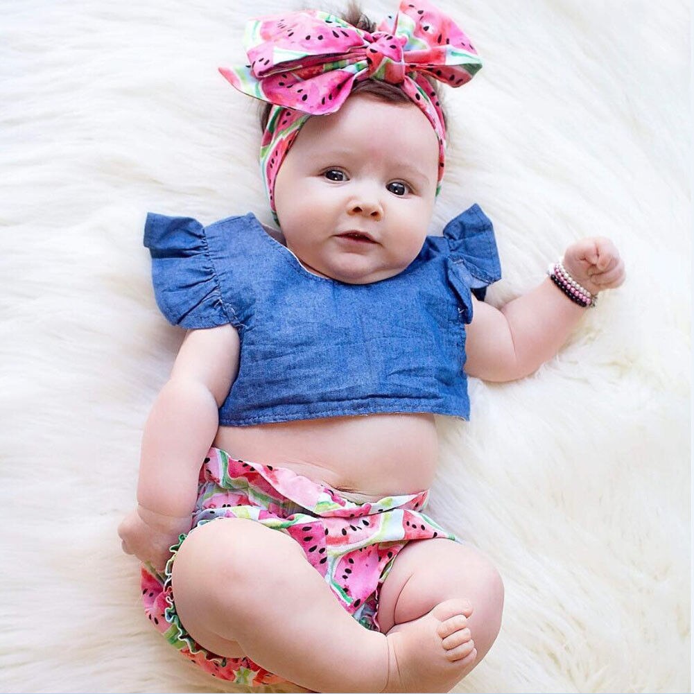 Nyfødt barn barn baby pige dreng blomstrer nyfødte bomuld frugt pp bukser shorts tøj ble bleetæppe