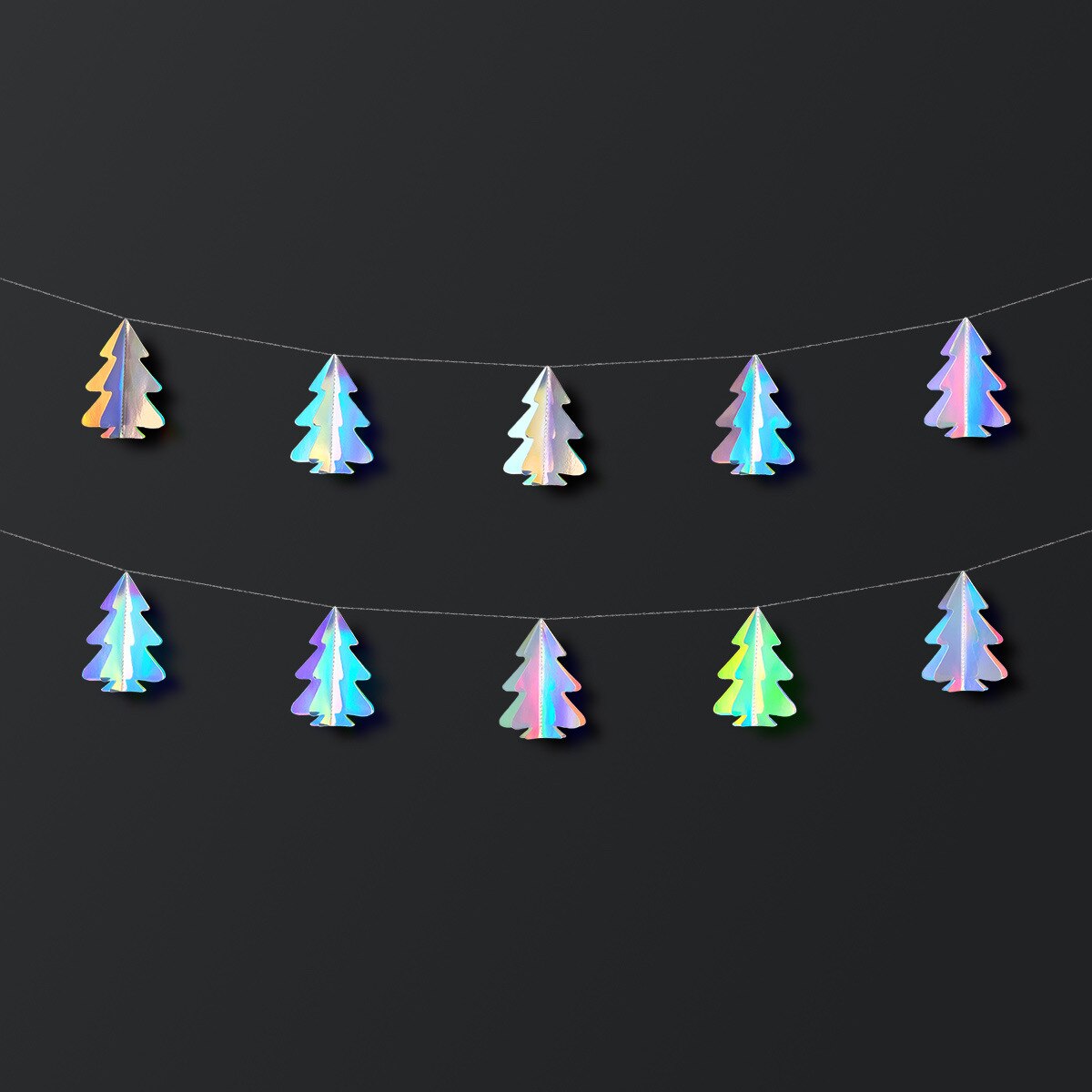 Star Banner Garland Paper Stars Streamer Glitter Bunting Birthday Wedding Party Decorations Kids Room Decor Baby Shower Supplies: 5