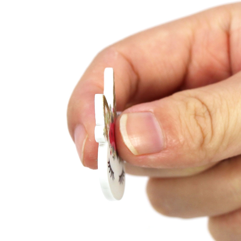 10 st/lot harts hästhuvud cabochons för pilbågar tecknad horned häst harts platt rygg hantverk gör-det-själv-håraccessoarer/kylskåp klistermärke