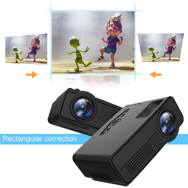 Mini HD 1080P Pocket LED Projector Home Theater Cinema Multimedia AV HDMI USB projector