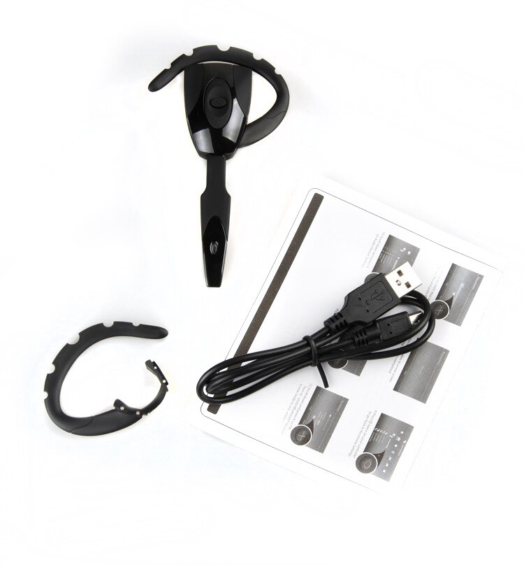 Wireless Single Earphone Bluetooth With Call Microphone For Play Station Phone PC Laptop Headphone V4.0 Headset Stereo In-ear