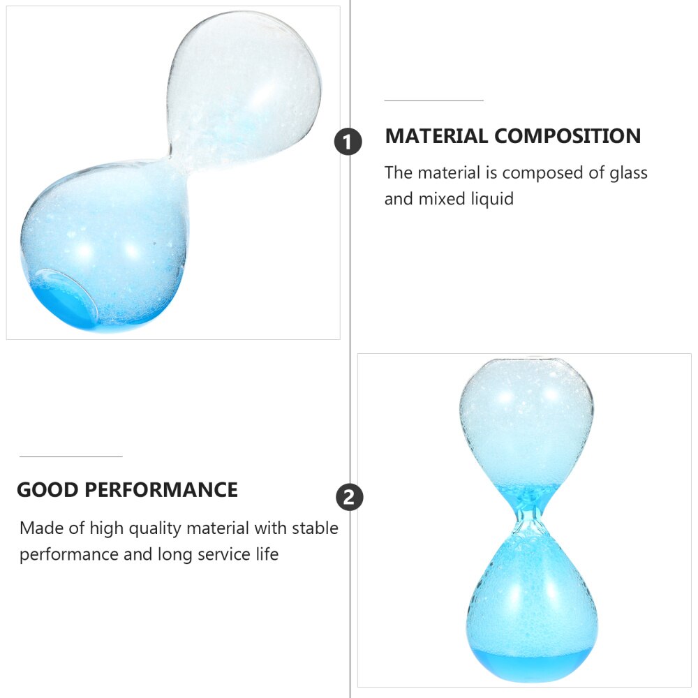 Decorative Hourglass Glass Sand Clock Timer Adornment Home Timing Tool