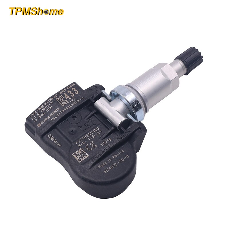 Auto Tpms Sensor 1074812-00-B Bandenspanningscontrolesysteem Voor Tesla Model 3 Model S Model X 433Mhz Tyreairmonitor 107481200B