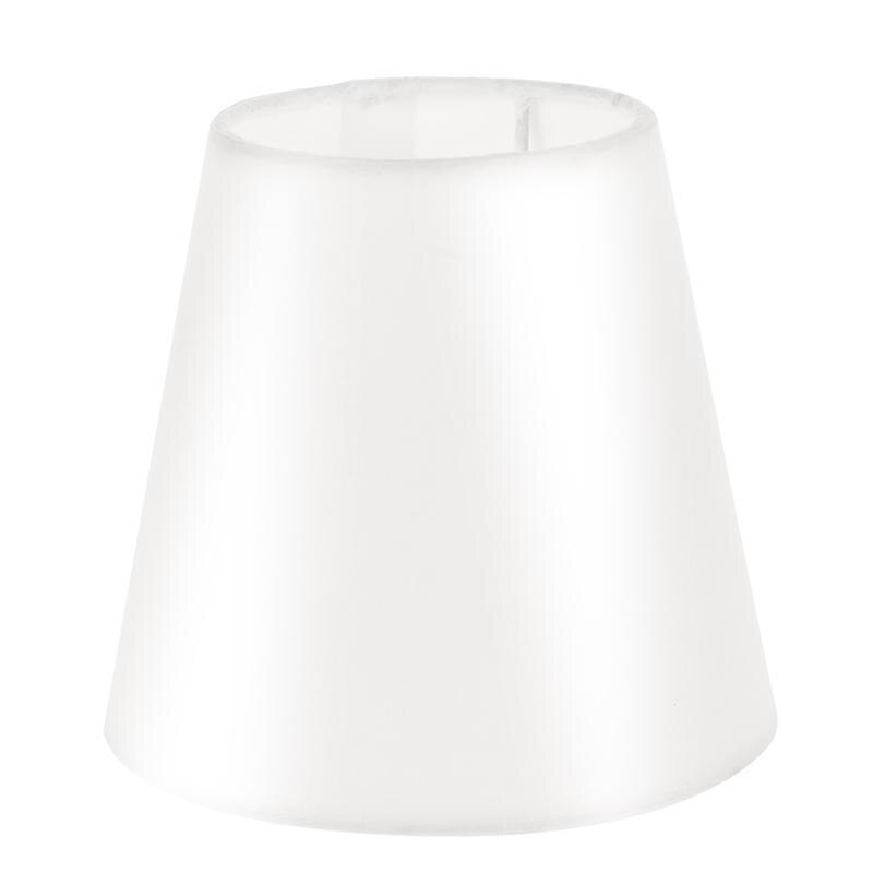 Cubierta de lámpara de tela, accesorio de lámpara de pared, cubierta antipolvo, pantalla de tela, accesorios de iluminación, 1 ud.: cream-colored