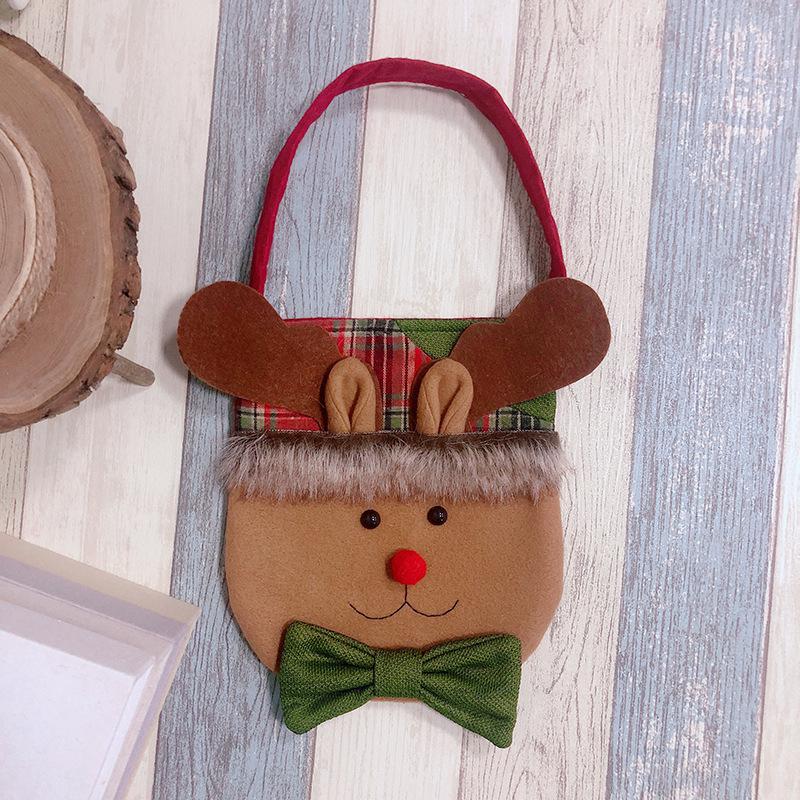 Rctown kerst portemonnee portemonnee tas souvenirs kerst voor gasten kinderen kerstfeest gunsten benodigdheden: Elanden