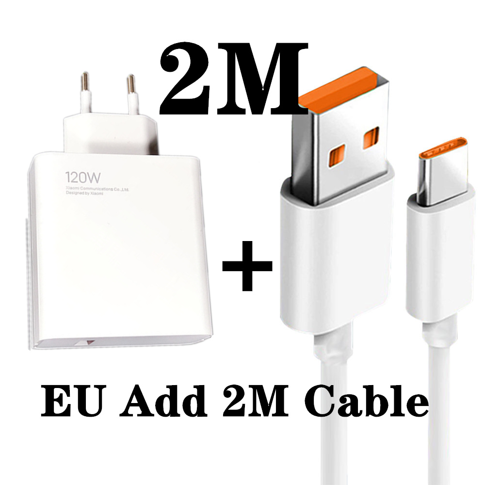 Xiaomi Redmi Note 13 PRO + Plus chargeur 120W 5G Smartphone adaptateur de charge rapide pour Redmi Note 13 12 11 Pro Plus 5G Mi 13 13T 14: EU