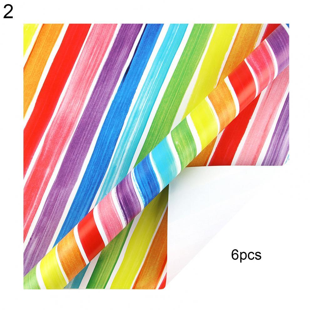 6 Sheet Packaging Paper Beautiful Stars Packaging Paper Eco-Friendly Cut Paper: 2