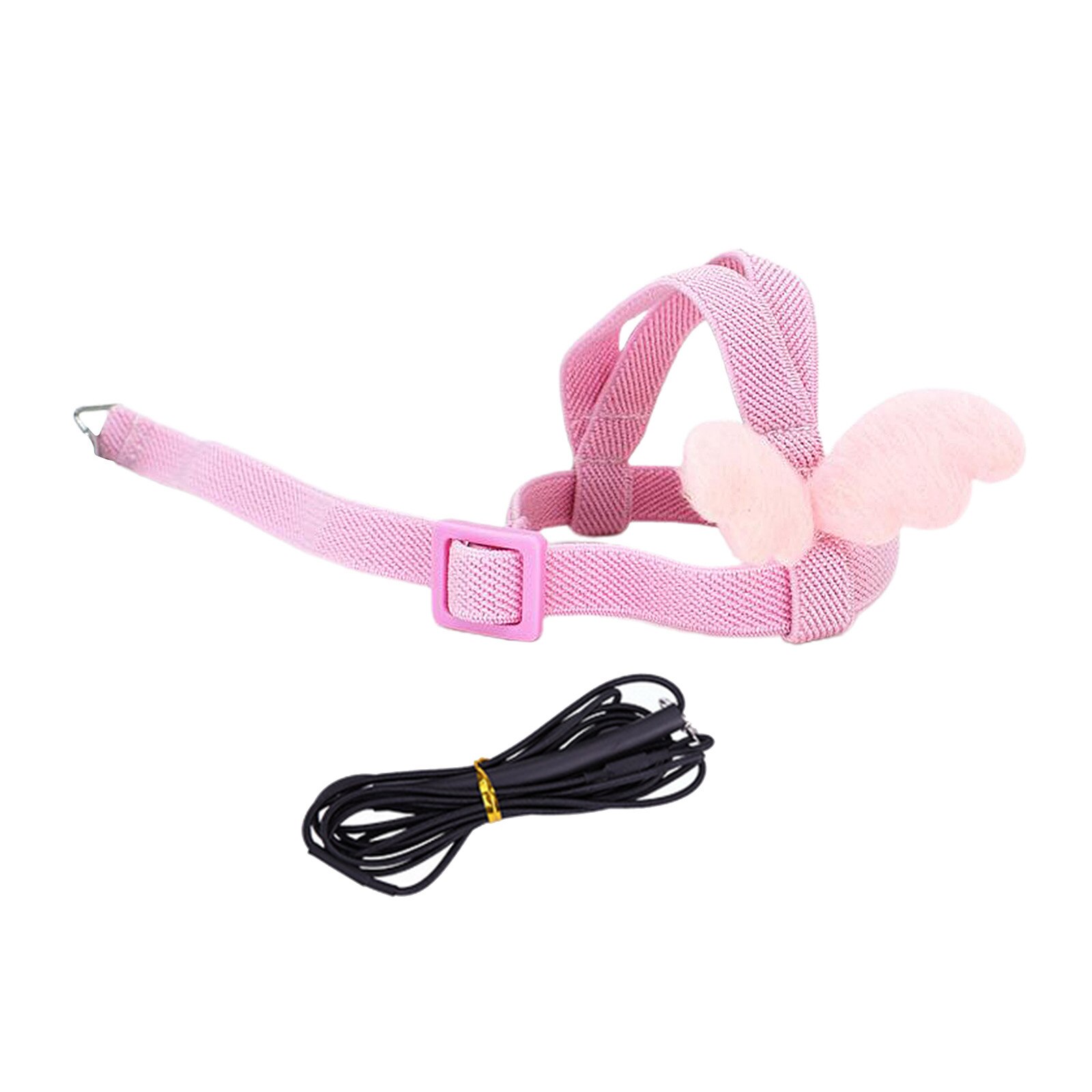 Laisse pour animaux de compagnie perroquet oiseau réglable harnais volant entraînement corde jaune multi-taille