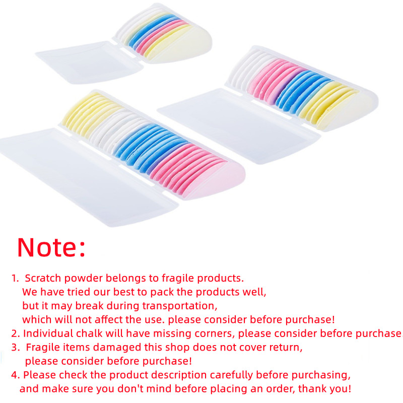 10-30 Stuks Set Stof Kleermakers Krijt Uitwisbare Stof Marker Patchwork Kleding Diy Naaien Gereedschap Box Set Handwerken accessoires