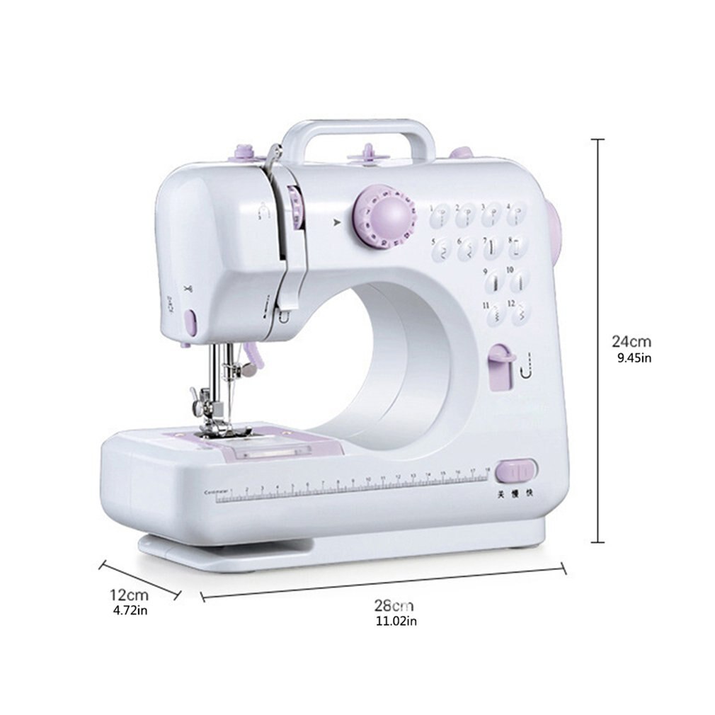Practical Electric Sweing Tailor Small Household Electric Mini Multifunction Portable Sewing Machine