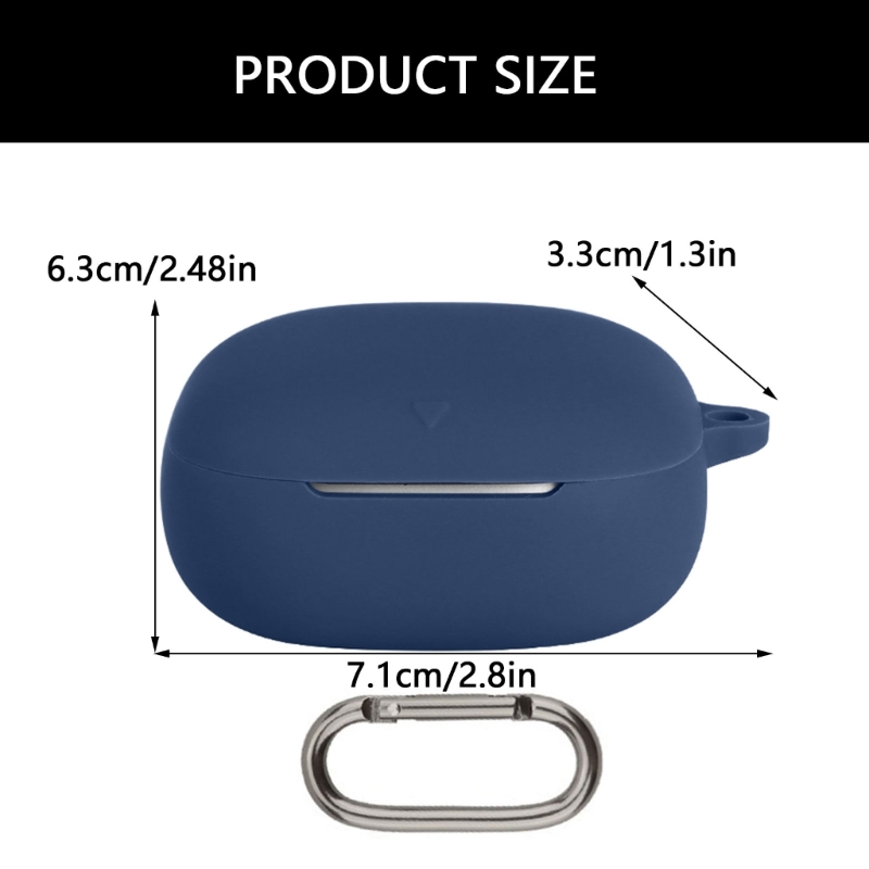 Flexibele zachte siliconen beschermhoesbehuizing voor Anker Soundcore Liberty 5-oordopjes Schokbestendige hoes Krasbestendige hoes