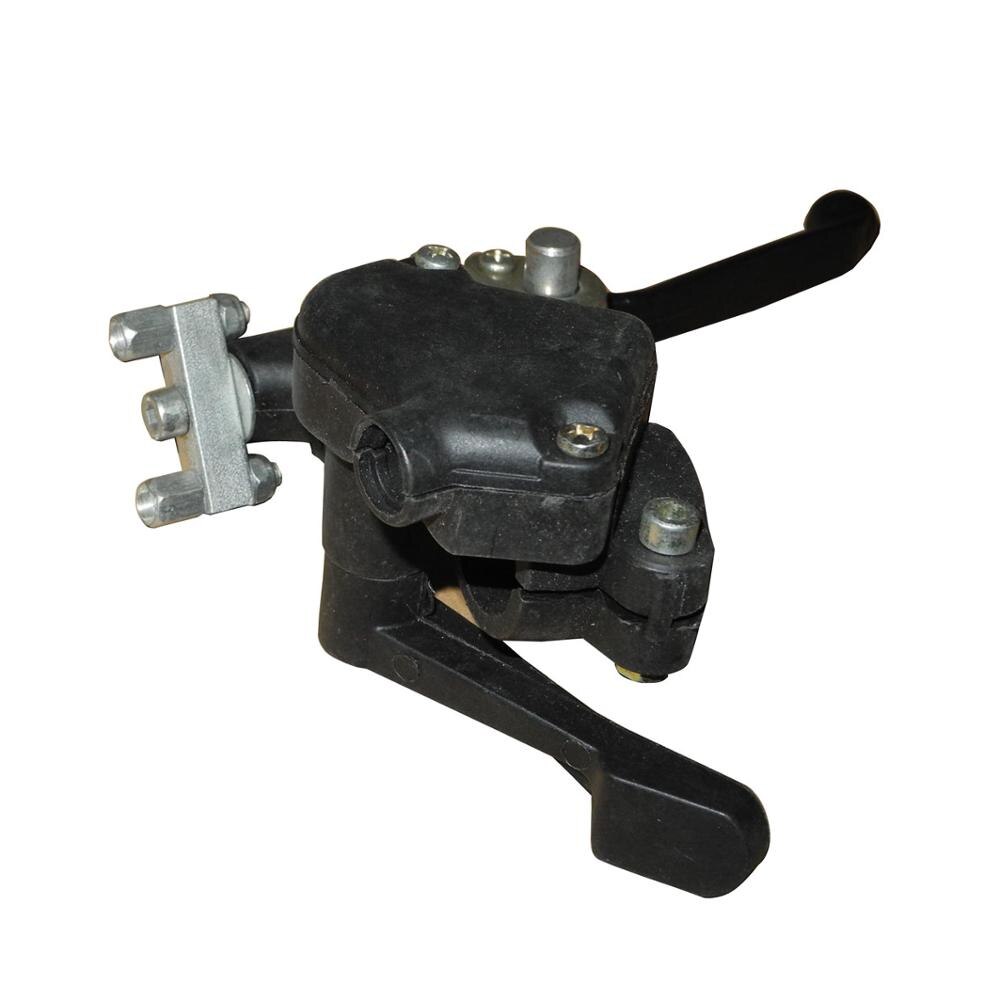 22mm Mini ATV Thumb Throttle with Dual Brake Lever for 43cc 47cc 49cc Mini ATV Quad