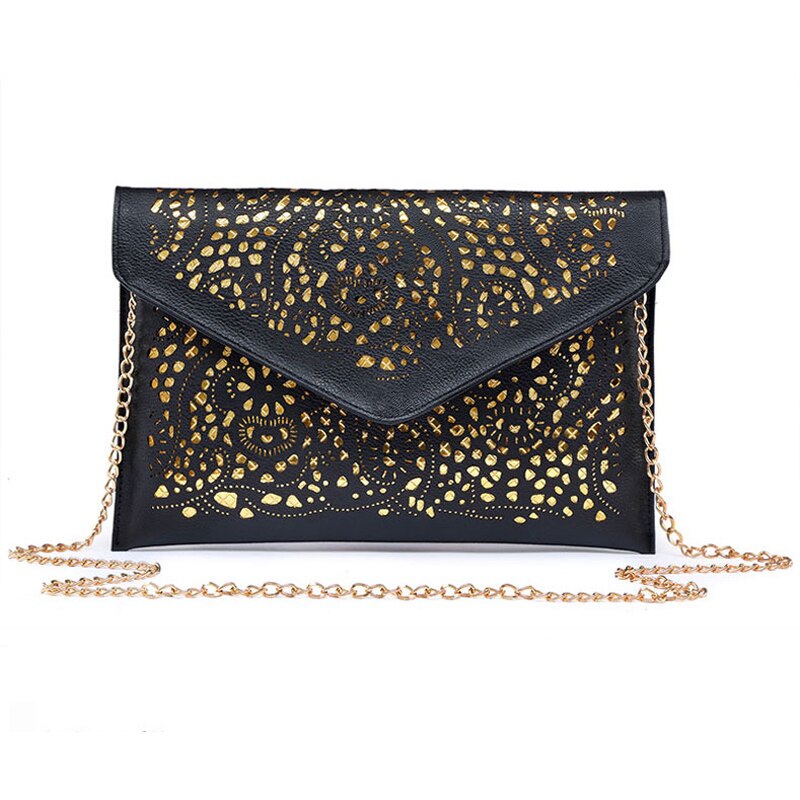 Hollow Out Envelope Bag Small Women Leather Crossbody bag For girl Shoulder bag Messenger bag Clutch Handbag