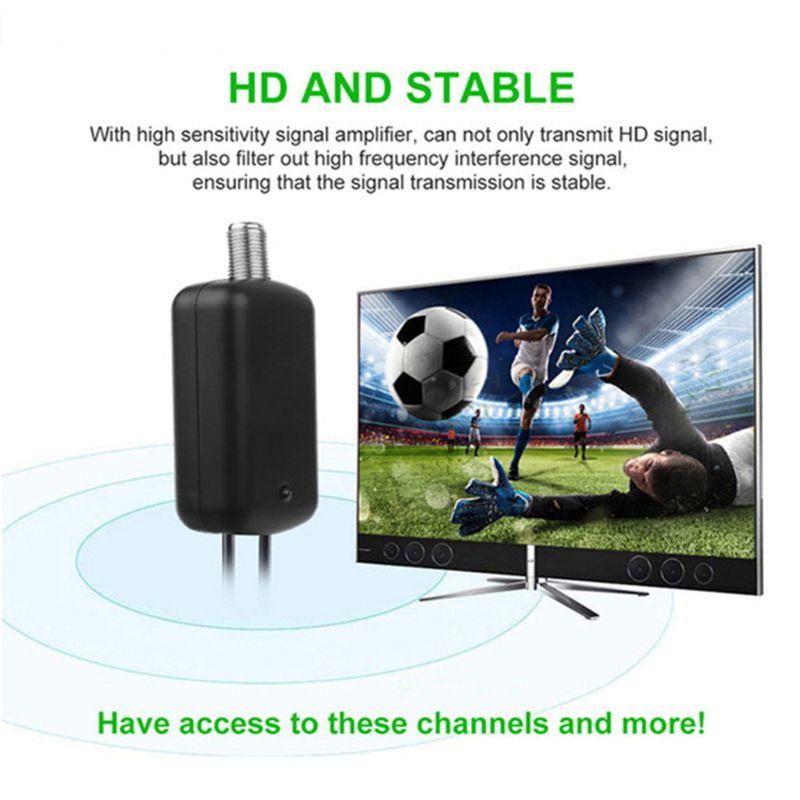 Lav støj usb tv antenne forstærker digital hd dvbt 2 signal booster til tv antenne