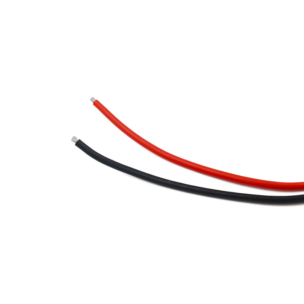 1pcs XT60 Battery Male/Female Connector Plug with Silicon 14 AWG Wire 14#100mm 40%Off