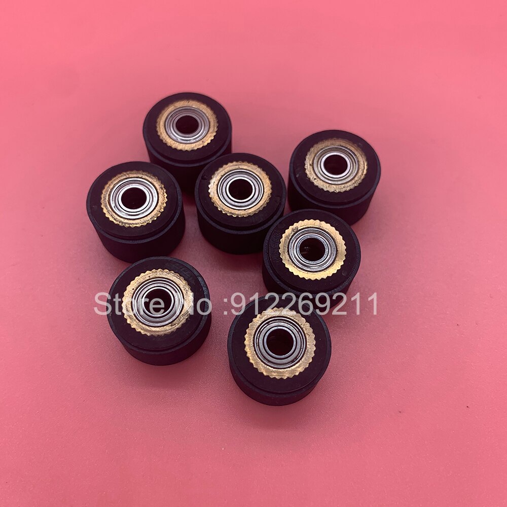 Graphtec Snijden Papier Druk Pinch Roller Voor CE5000 CE3000 CE6000 FC8600 FC8000 Druk Push Roller Wiellager Koperen Kern