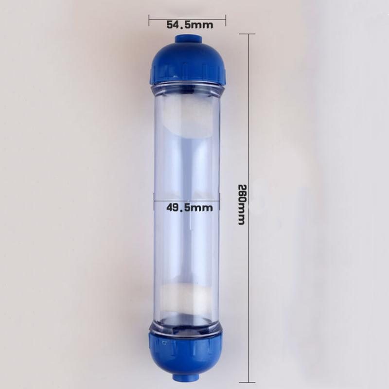 Water Filter Behuizing Diy Vullen T33 Transparant Lege Shell Filter Fles Fittings Waterzuiveraar Voor Omgekeerde Osmose Systeem
