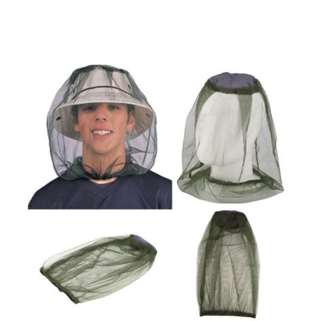 Chapeau Anti-morsure pour apiculteur, sangle réglable avec filet de protection faciale, masque Anti-moustique d'extérieur, casquette de protection pour apiculteur