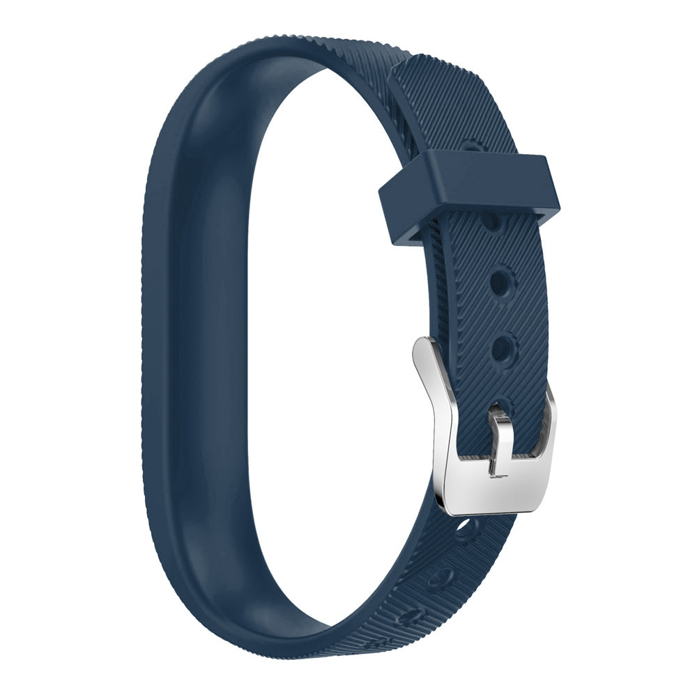 Voor Fitbit Flex 2 Armband Strap Vervanging Horloge Band Polsband Voor Fitbit Flex2 Riem Met Metalen Gesp: Navy Blue
