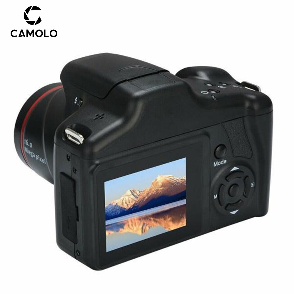 HD05 Digital Camera Digital SLR Camera 3.0 Inch TFT LCD Screen 16X Zoom HD 16MP 1080P Anti-Shake US Trans-flash Card 64GB
