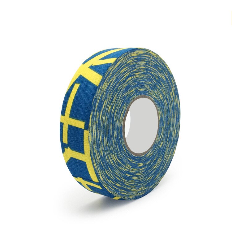 5 pezzi 18 colori Hockey Stick Tape 2.5mm X 25m cotone multiuso equipaggiamento protettivo Cue antiscivolo Hock Badminton Golf Sport sicurezza: NO.13 5PCS