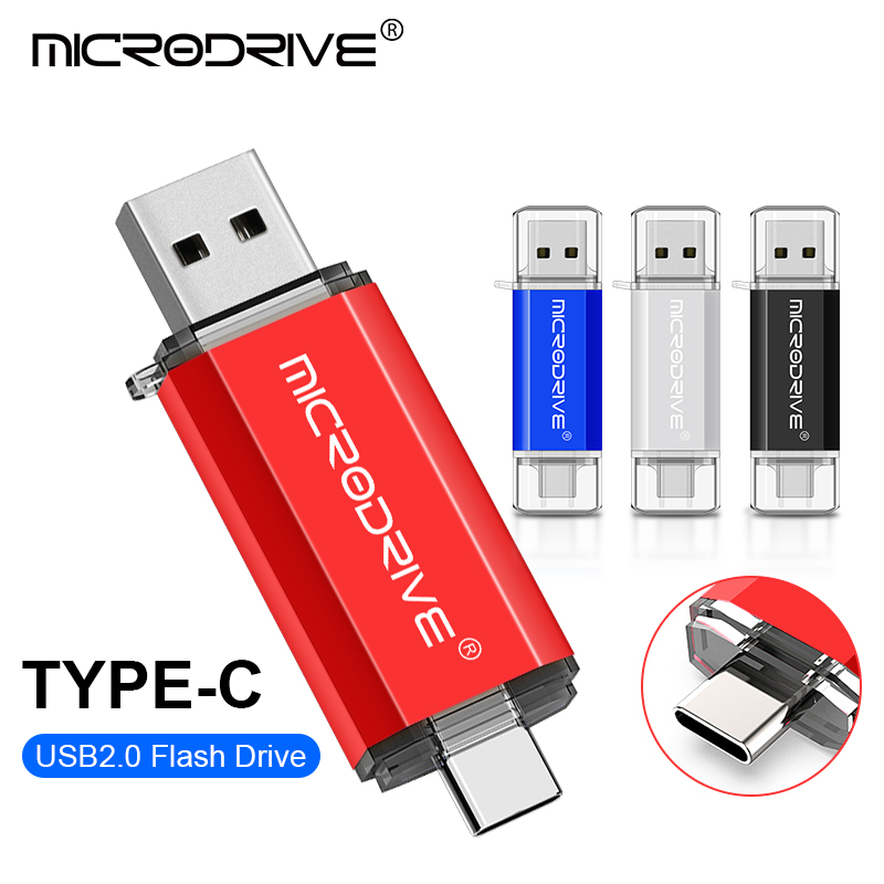 Highspeed type-c USB flash drives 1GB 2GB 4GB 8GB 16GB pendrive usb stick 64GB 32GB 128GB 256GB pen drive USB flash jump drives
