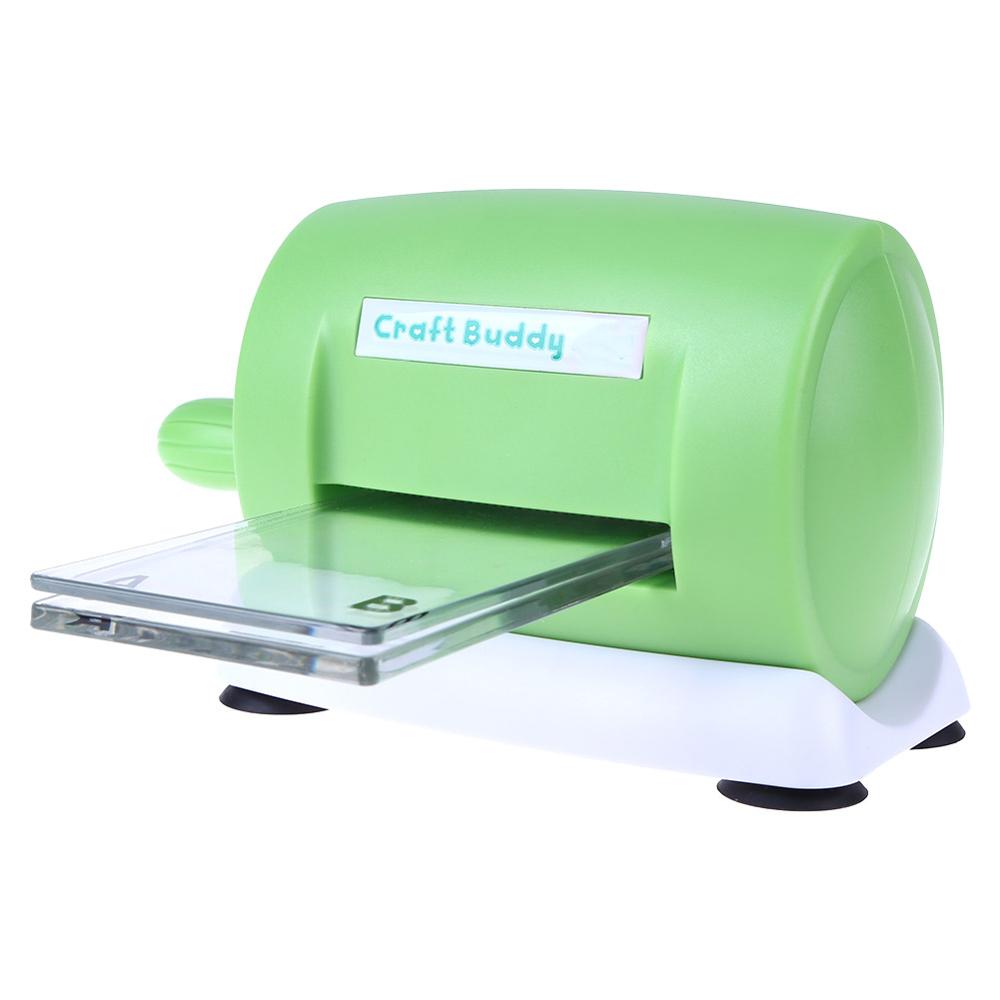 3 Types Die Cutting Embossing Machine DIY Cutter Piece Die-Cut Machine Home DIY Embossing Dies Tool Plastic Changing Machine: Green155X110X80mm