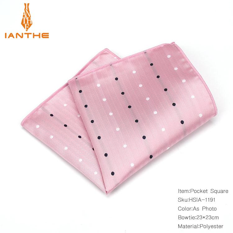 Mouchoir de luxe pour hommes | Motif Floral, rayures à pois, Polyester Hankies homme Business, poche carrée poitrine serviette, poche carrée: IA1191