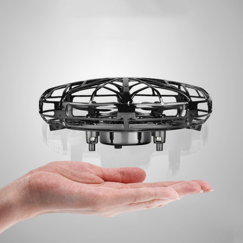 Mini Drone volador de 4 ejes, helicóptero de inducción con gesto infrarrojo, juguete para niños, RC de , juguetes para niños