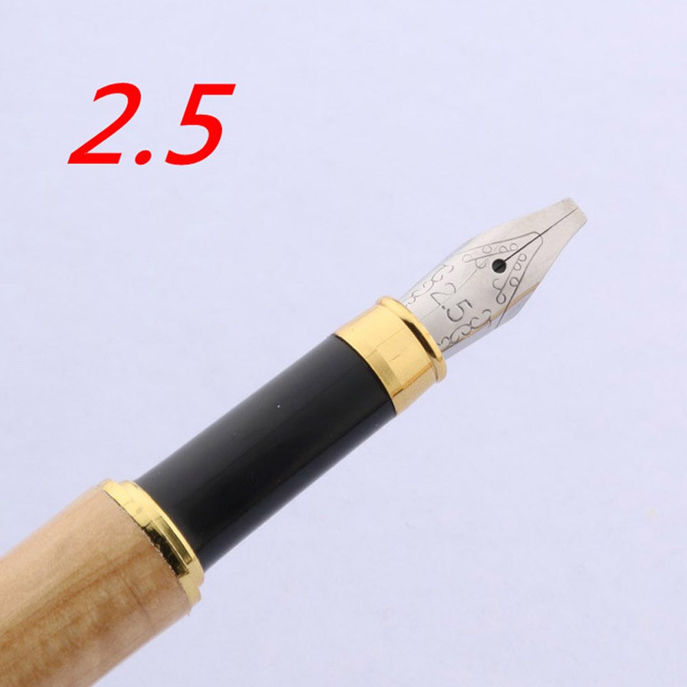 Entenschnabel gotisch parallel Brunnen Stift Kunst Blume Flache poesie goldene weiß holz tinte stifte Büro liefert neue: A5