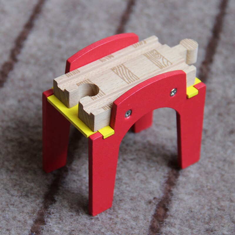 P043-2 Multifunctionele Hout Spoor Brug, Geschikt Voor Trein Compatibel Hout Track Scènes Nodige Accessoires