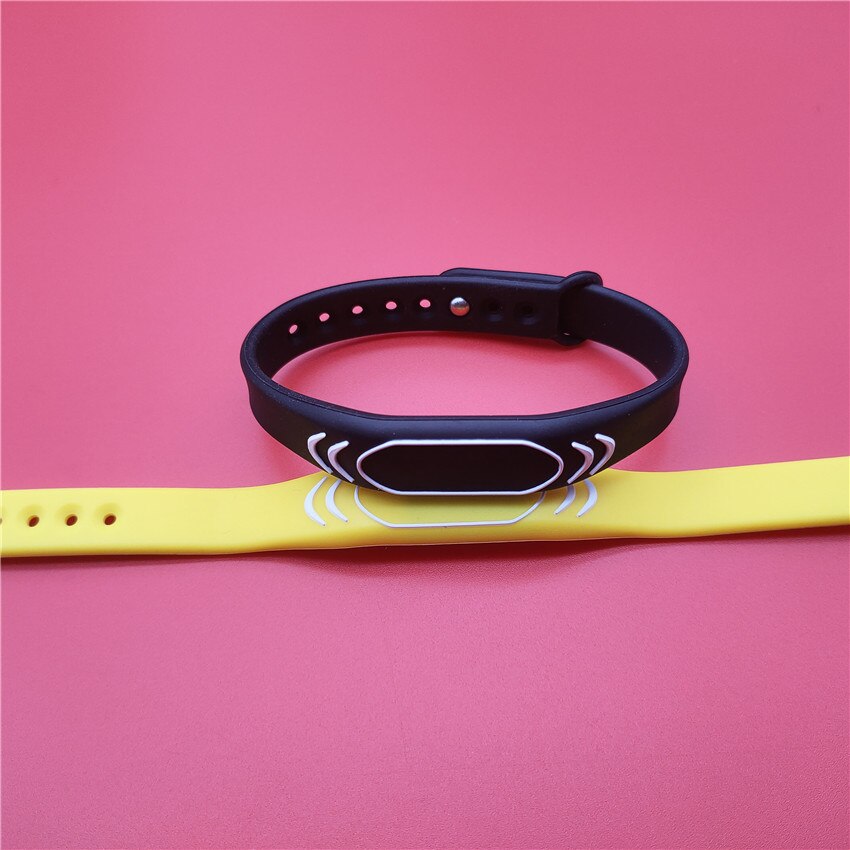 Rfid Polsbandjes EM4100 125Khz Lezen Siliconen Armband Verstelbare Zwembad Toegangscontrole Kaart 1Pcs Kan Niet Schrijven