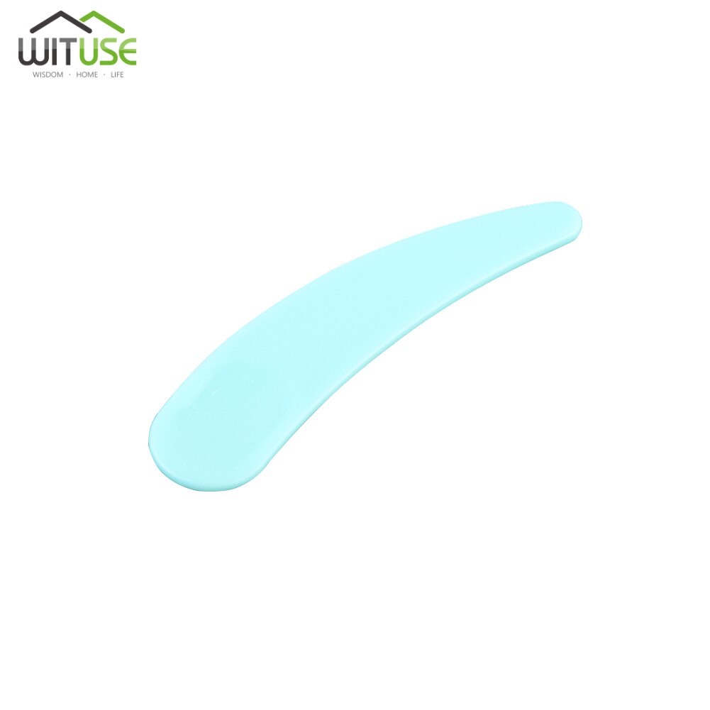 Neue 10/20/50 teile/satz Mini Kosmetik Spatel Scoop Einweg Maske Weiß Rosa Lila Schwarz Kunststoff Löffel machen-hoch maquillage Werkzeuge: Grün / 20 Stücke