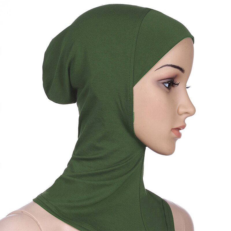 Foulard musulman pour femmes, voile, Hijab, foulard, turban, chapeau islamique: 11