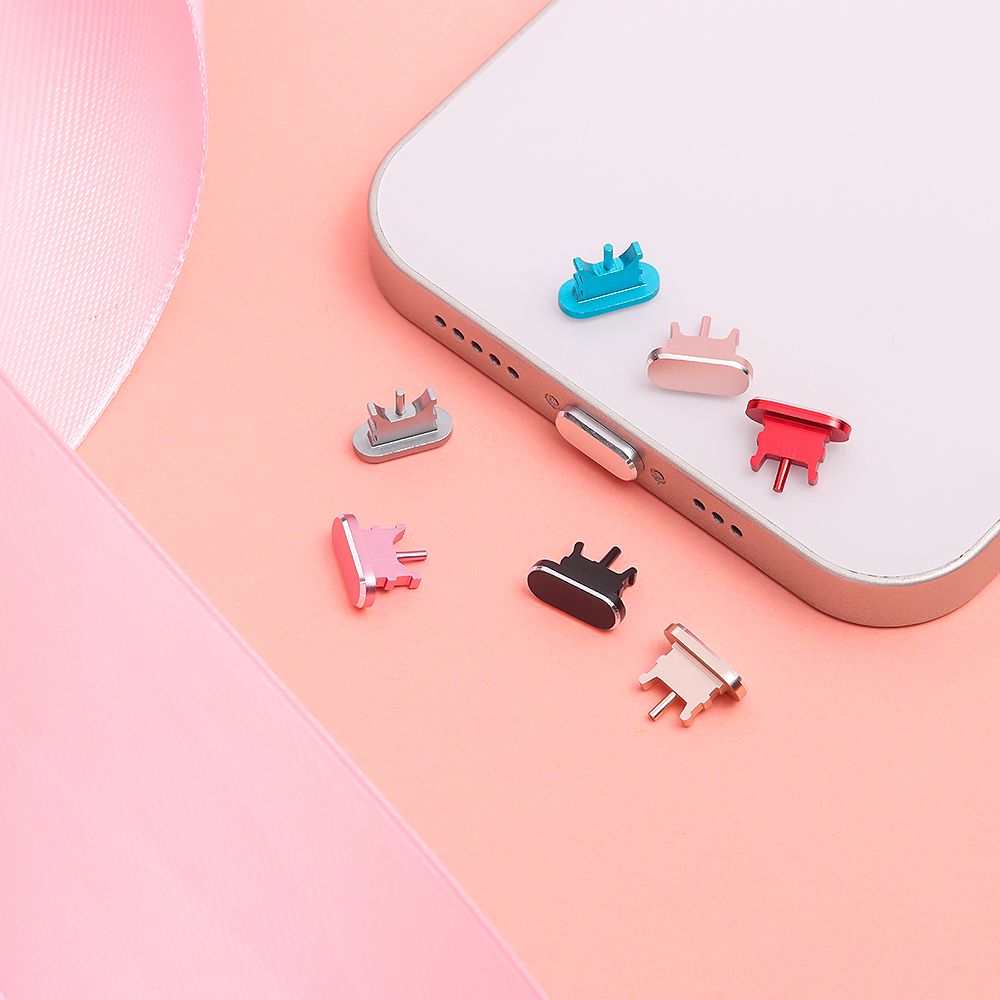 Slijtvaste Anti Stof Plug Voor Iphone 12 11 Pro Max X Xr Max 8 7 6S Plus charger Port Blok Metal Stopper Stofdicht Cover