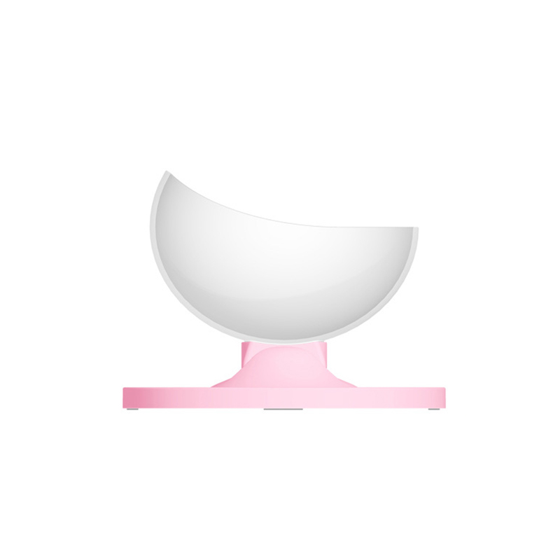 Eierschale Geformt Hund Katzenfutter Schalen Neigung Einstellbar ungiftig Haustier Zubringer Katzen Produkte für Haustiere Liefert Katze Fütterung werkzeuge: Rosa