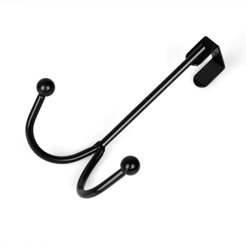 Smeedijzeren Deur Terug Haak Slaapkamer Kleerhanger Deur Terug Jas Haak Badhanddoek Haak Houder Metalen Haak Gratis Ponsen
