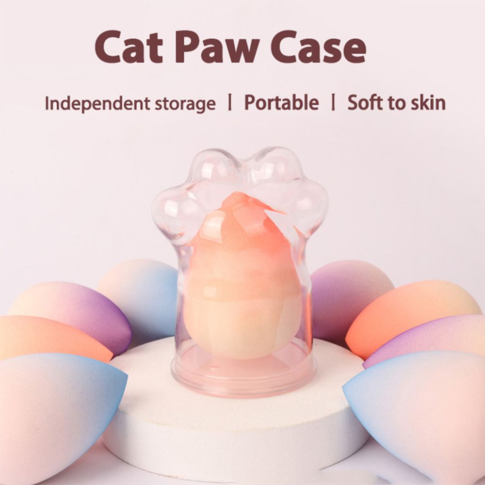 Cat Claw Shell Beauty Egg Makeup Cosmetic Puff Makeup Sponge Gradient Color Cushion Foundation Powder Beauty Tool