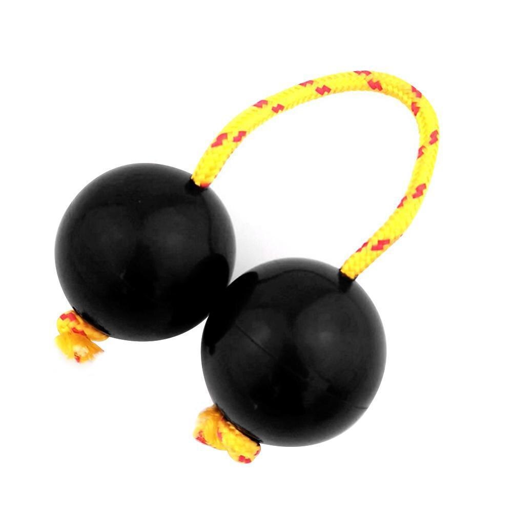 Zwart Rood Ritme Ronde Zand Bal Zand Hamer Vingertop Roterende Percussie Instrument Drum Bal Outdoor Entertainment Speelgoed