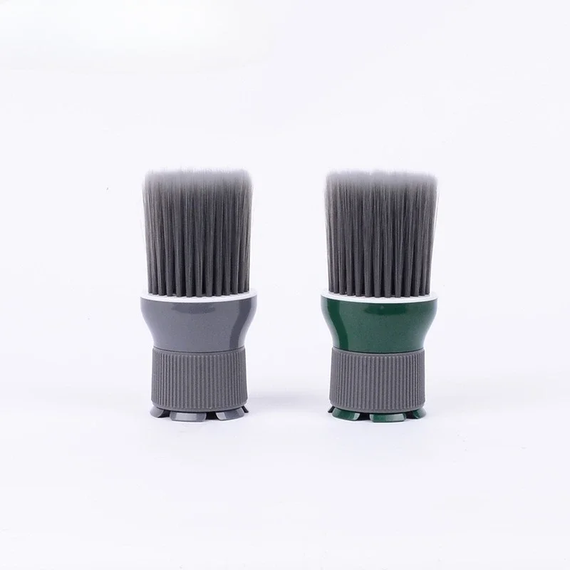 Hårtørrerbørste frisør hvirvelvind halsbørste barber klipning rengøring strimlet hårbørste hjemmefrisørsalon forsyninger